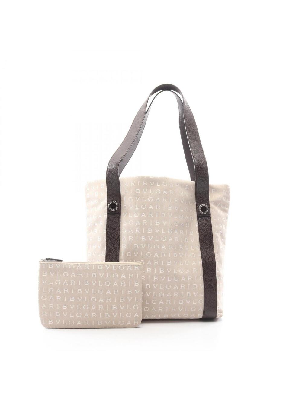 Bvlgari Logo Mania Shoulder Tote Bag #284663B35B
